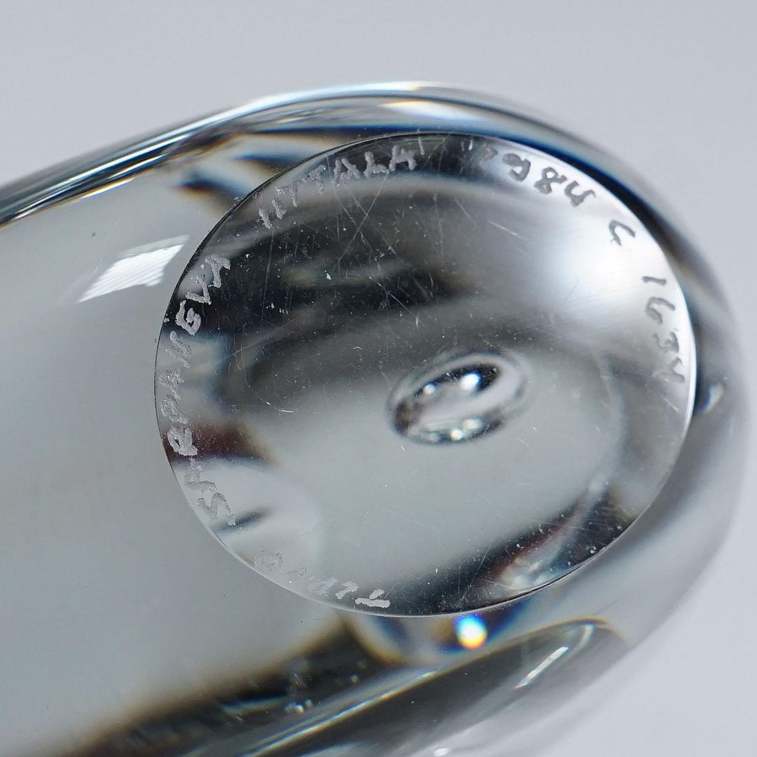 Vintage Art Glass Vase 'Claritas' by Timo Sarpaneva for Iittala - 8