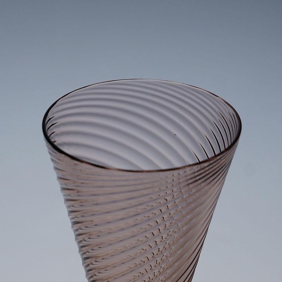 Vetro Soffiato Glass Vase, Venini Murano Ca. 1950s - 3