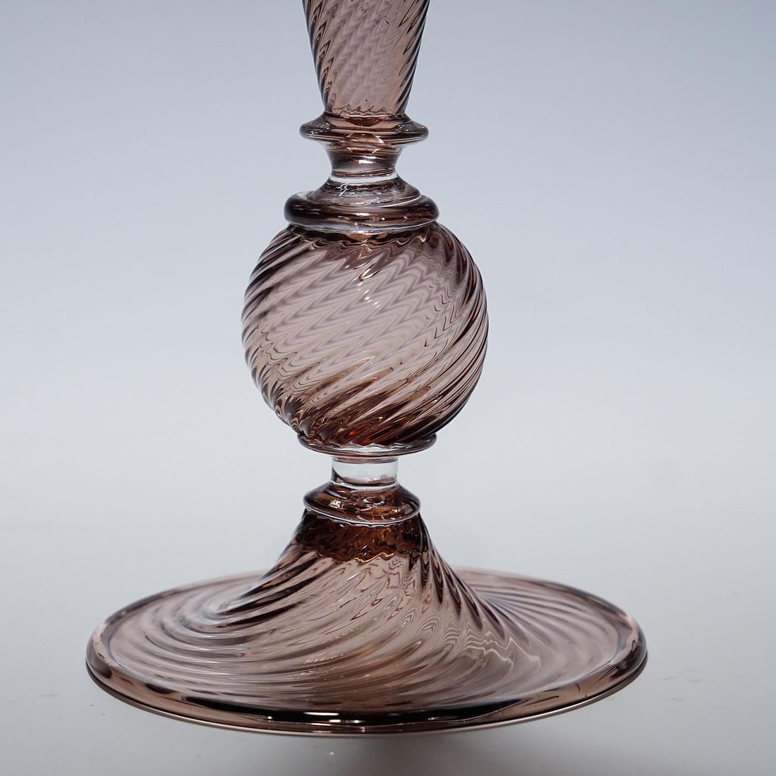 Vetro Soffiato Glass Vase, Venini Murano Ca. 1950s - 5