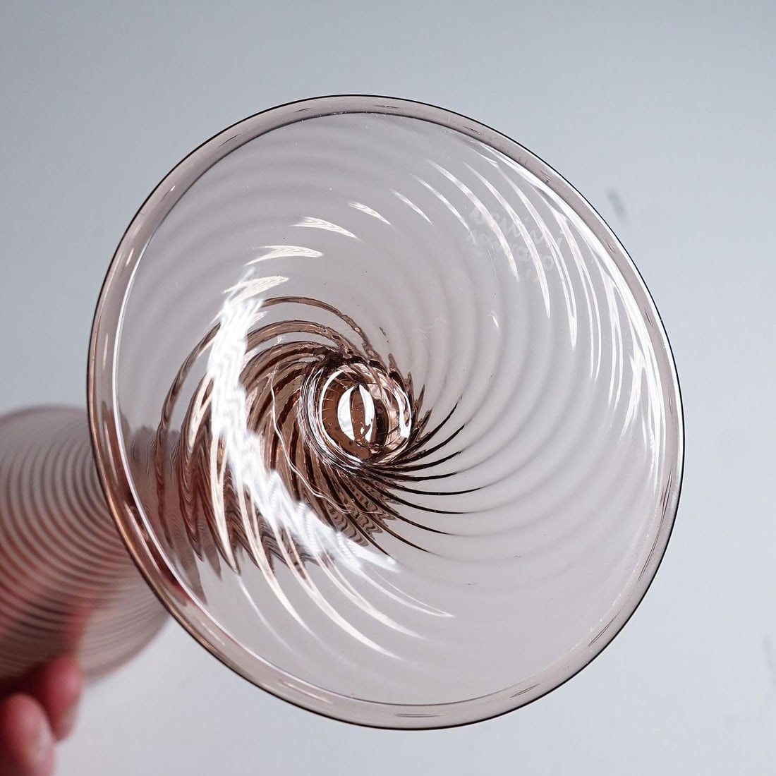 Vetro Soffiato Glass Vase, Venini Murano Ca. 1950s - 7