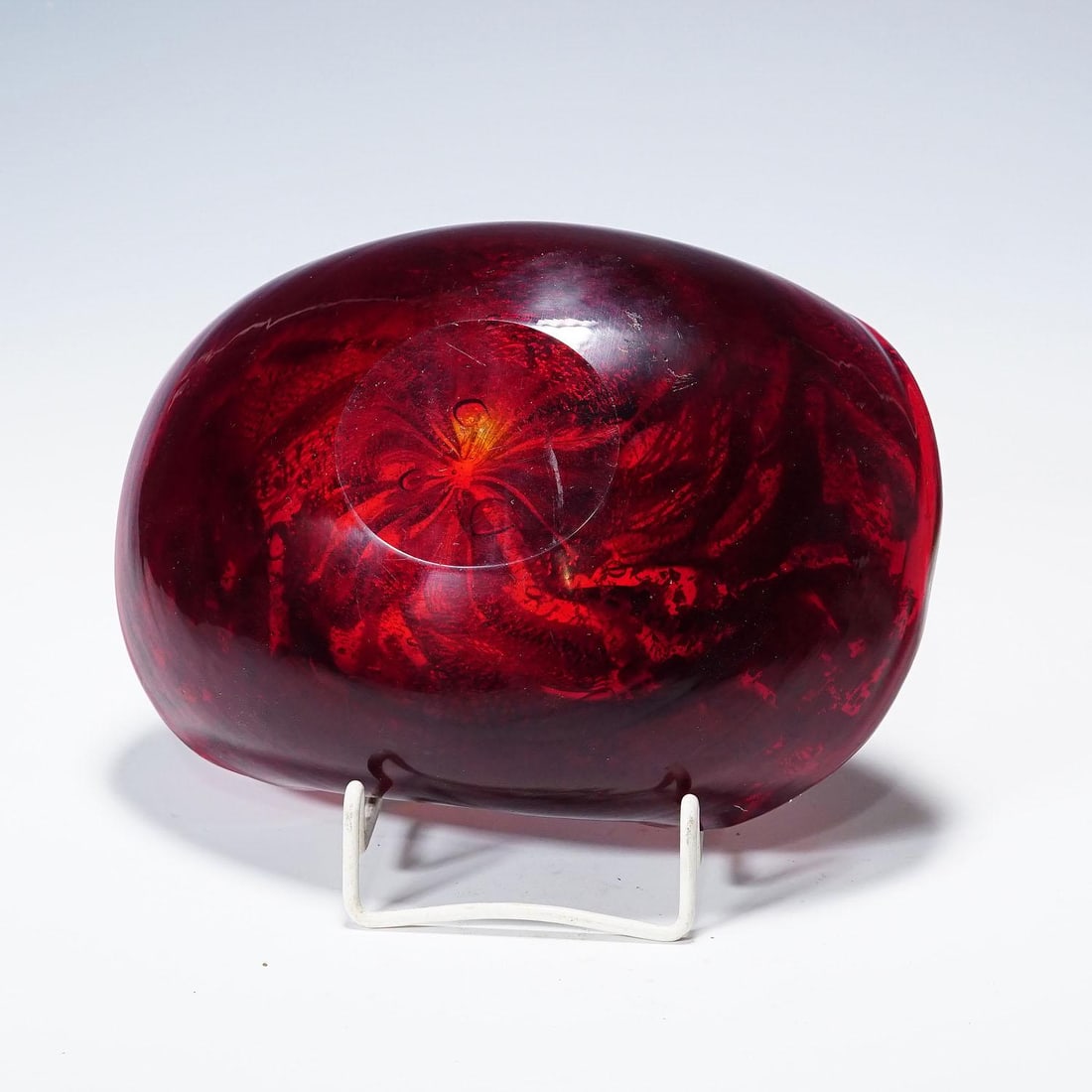 Vintage Murano Glass Bowl 'Rest of the Day' by A.Ve.M. 1950s - 5