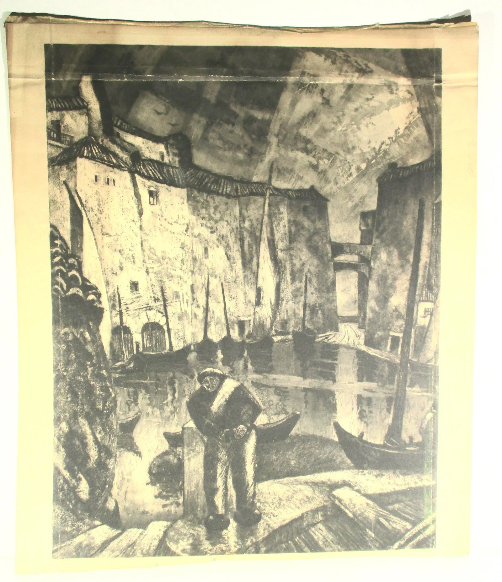 Aquatint Etching by Heran Chaban Circa 1920's - 2