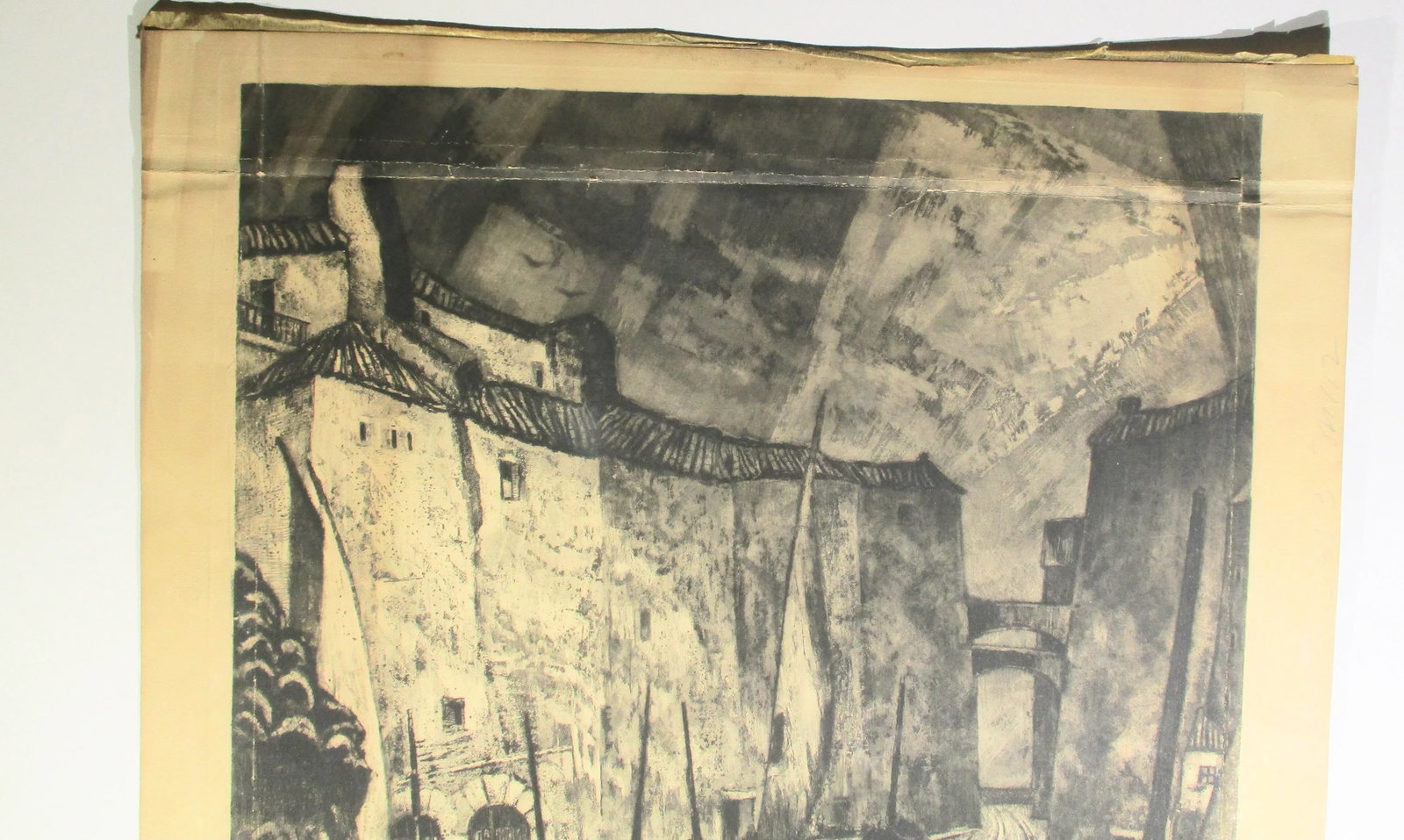 Aquatint Etching by Heran Chaban Circa 1920's - 6