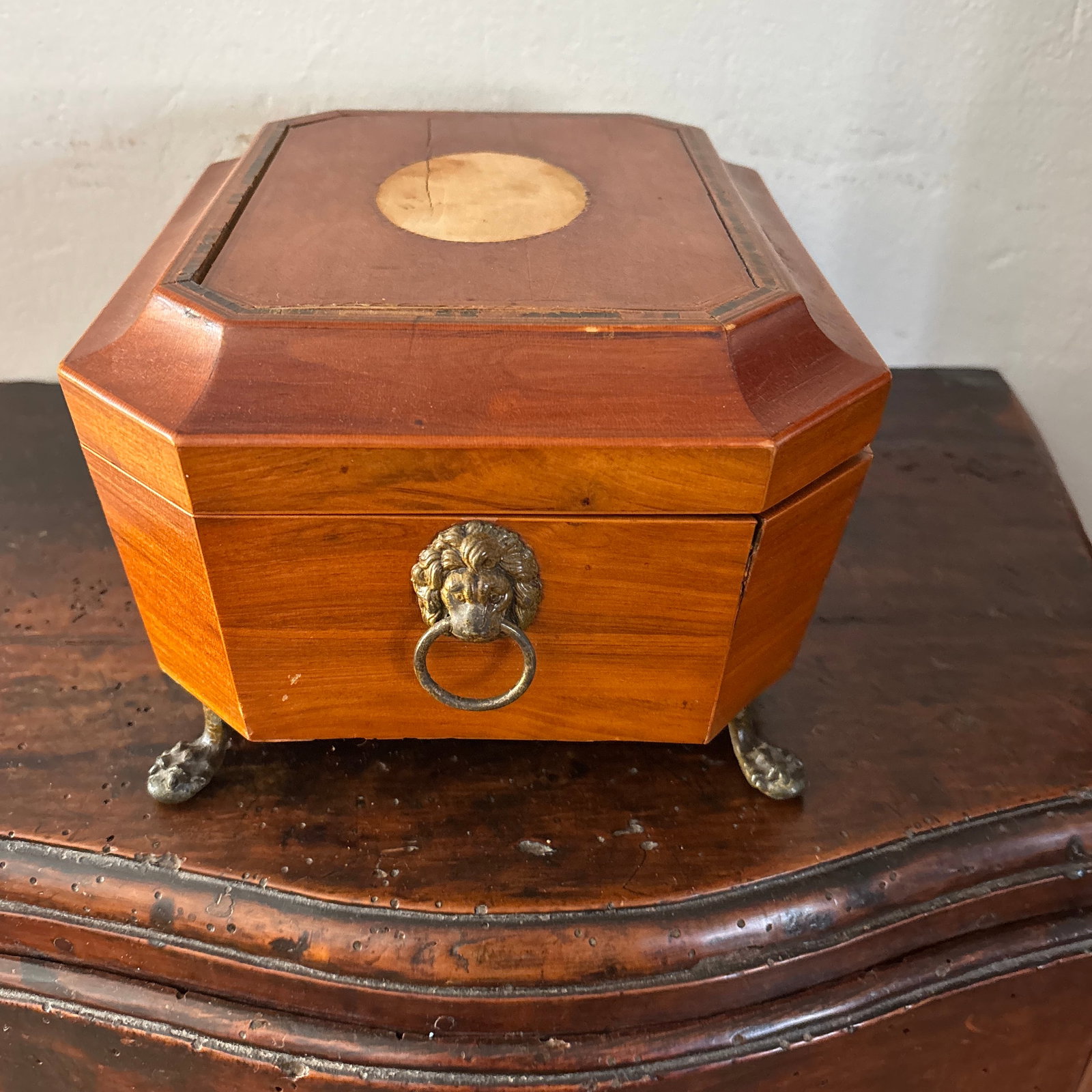Early 19th Century Regency Style Sewing Box - 7