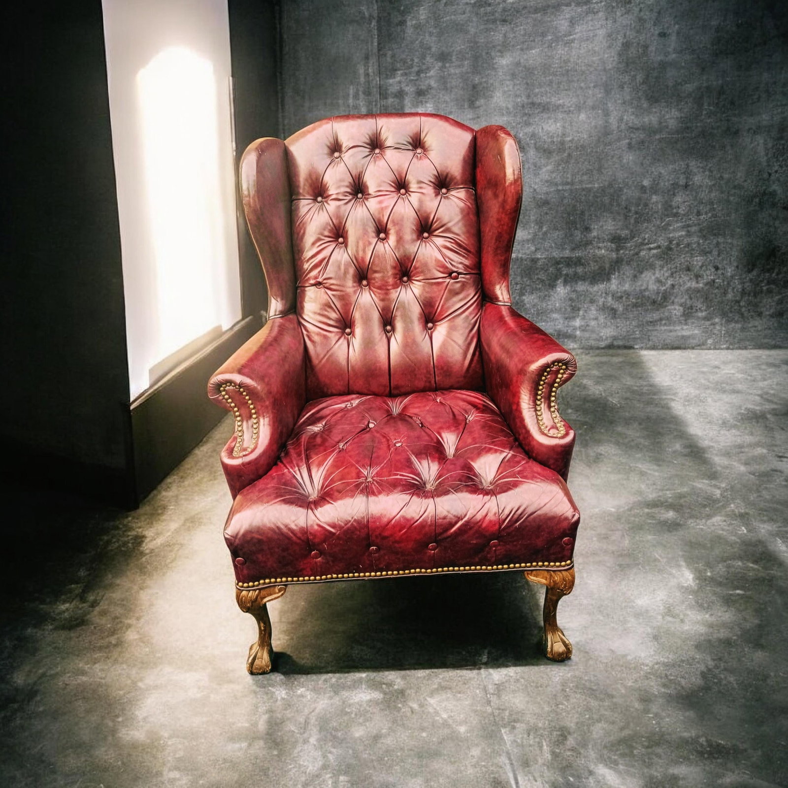 Elevate Your Living Space With the Timeless Elegance of This Exquisite Chesterfield Leather Set by B - 10