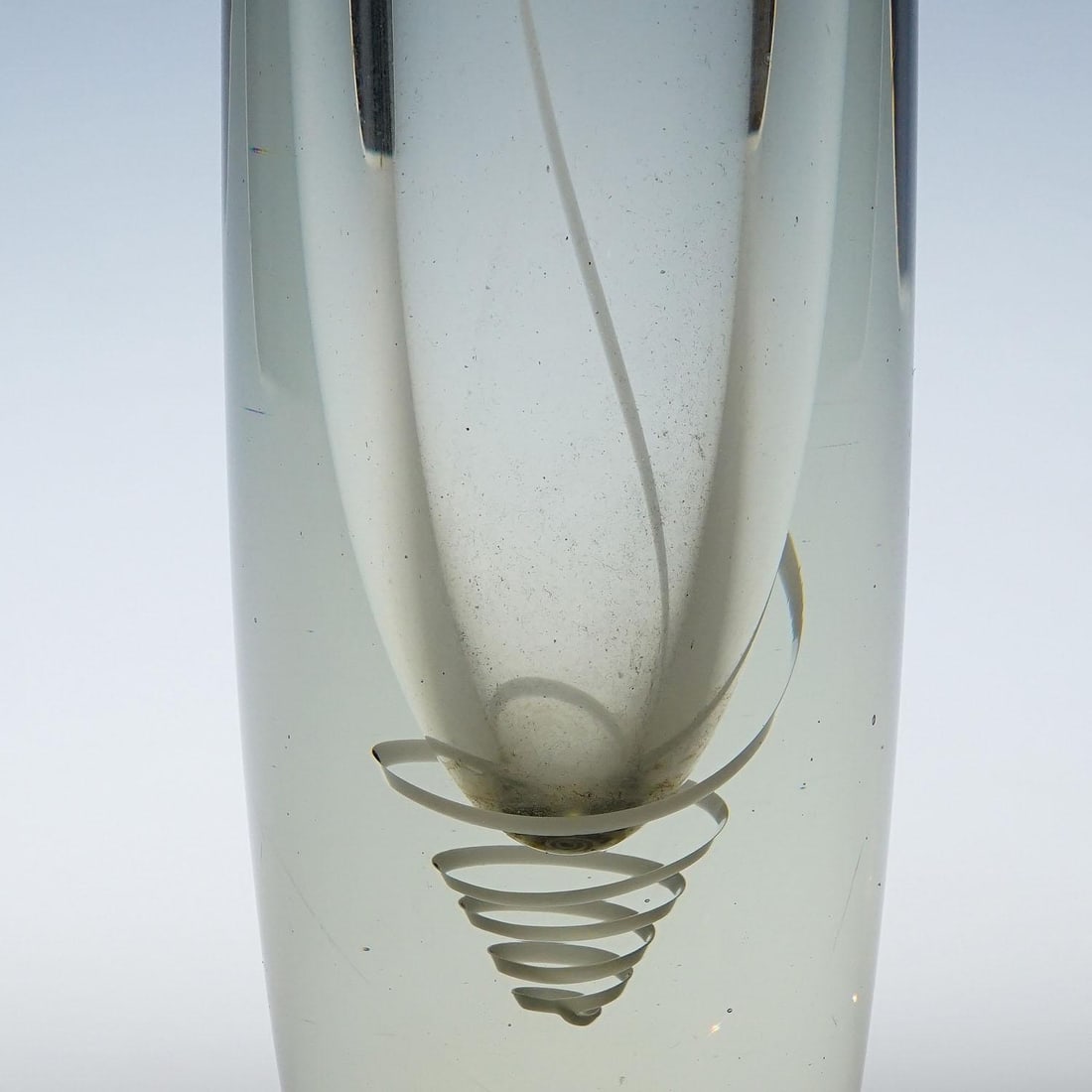 Art Glass Vase Serpente by Gunnel Nyman for Nuutajarvi Notsio - 5