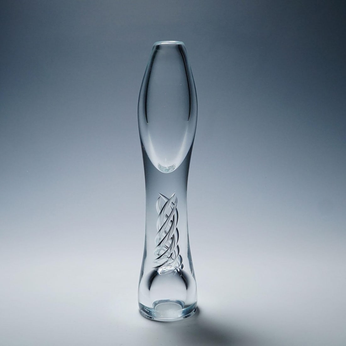Vintage Art Glass Vase 'Twist' by Kari Alakoski for Iittala - 2