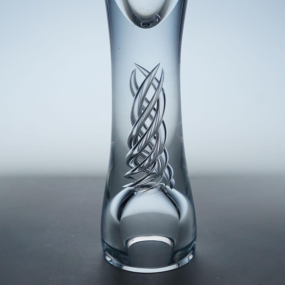 Vintage Art Glass Vase 'Twist' by Kari Alakoski for Iittala - 6