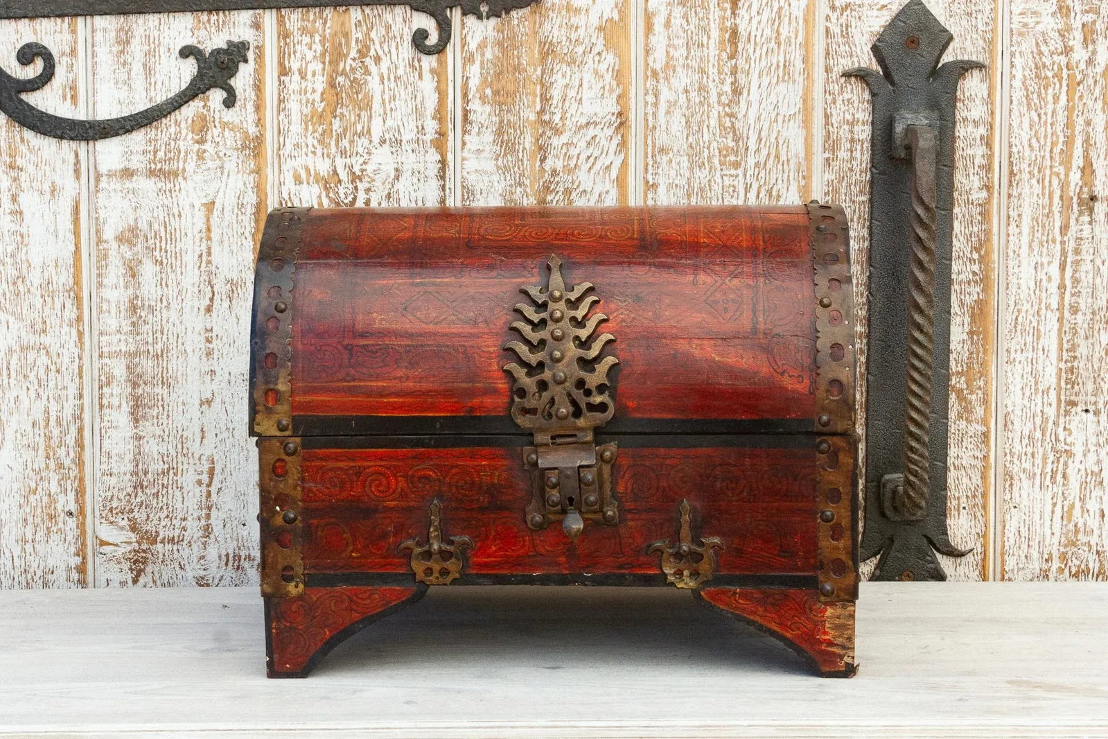 Malabar Brass Fitted Box - 12