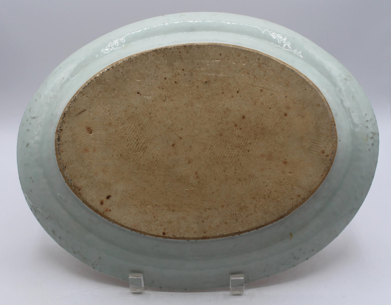 Circa 1830 Chinese Export Porcelain Orange Fitzhugh Platter - 2