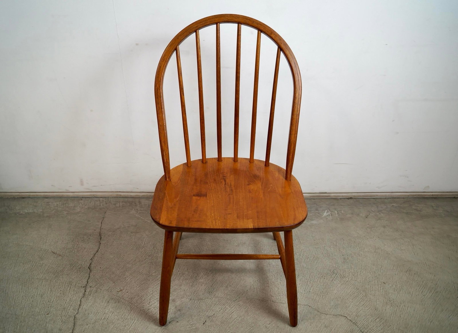 1970's Mid-Century Danish Modern Teak Windsor Chair - 5