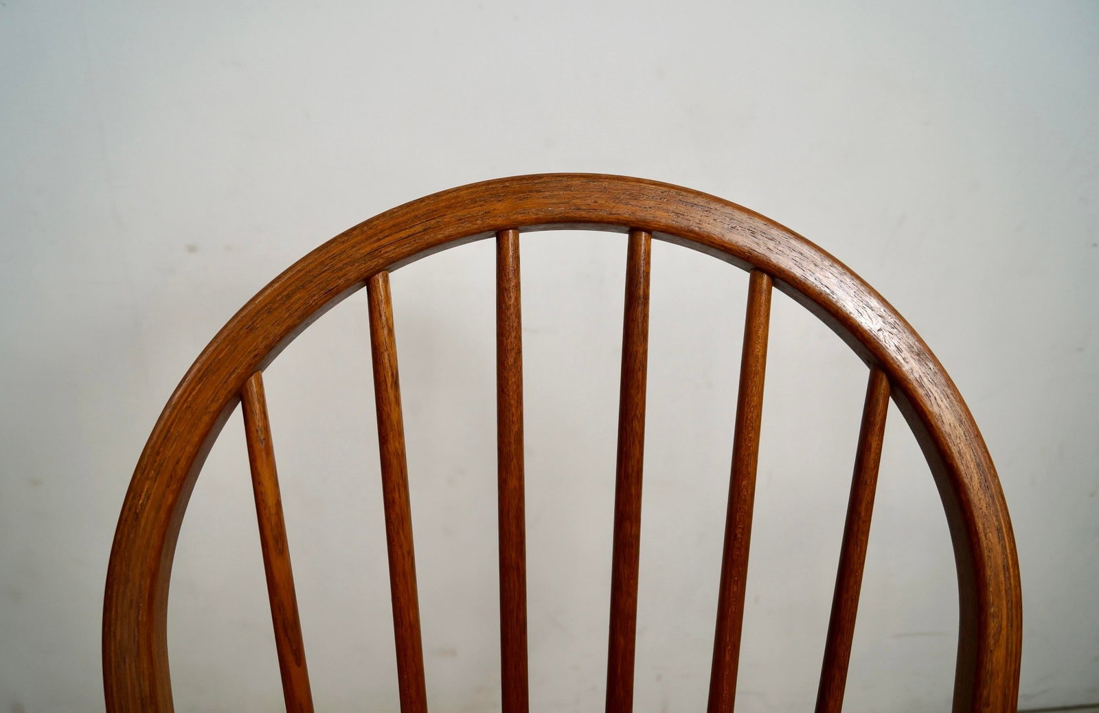 1970's Mid-Century Danish Modern Teak Windsor Chair - 8