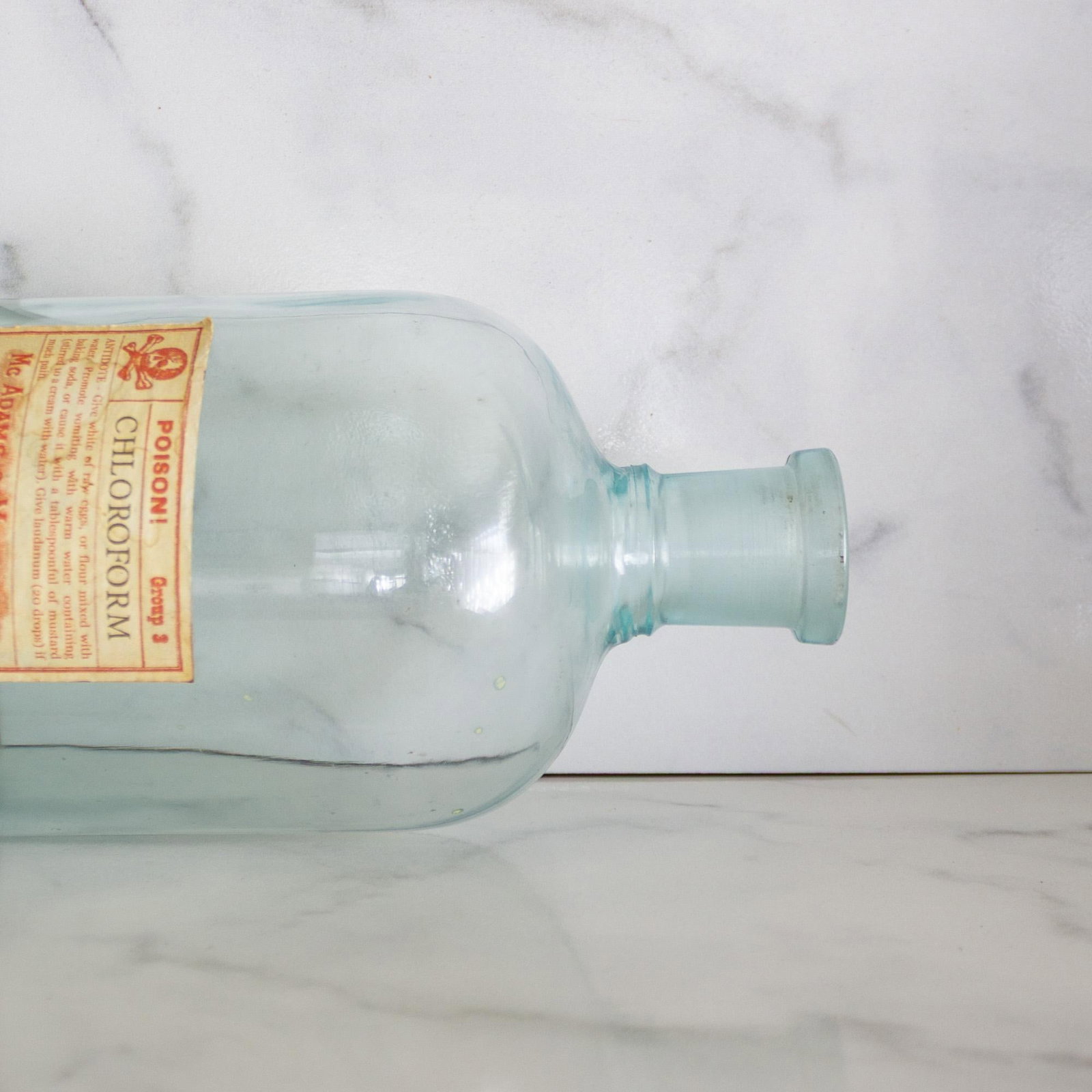 Pair of American Antique Aqua Apothecary Bottles From Chicago and Lexington - 16