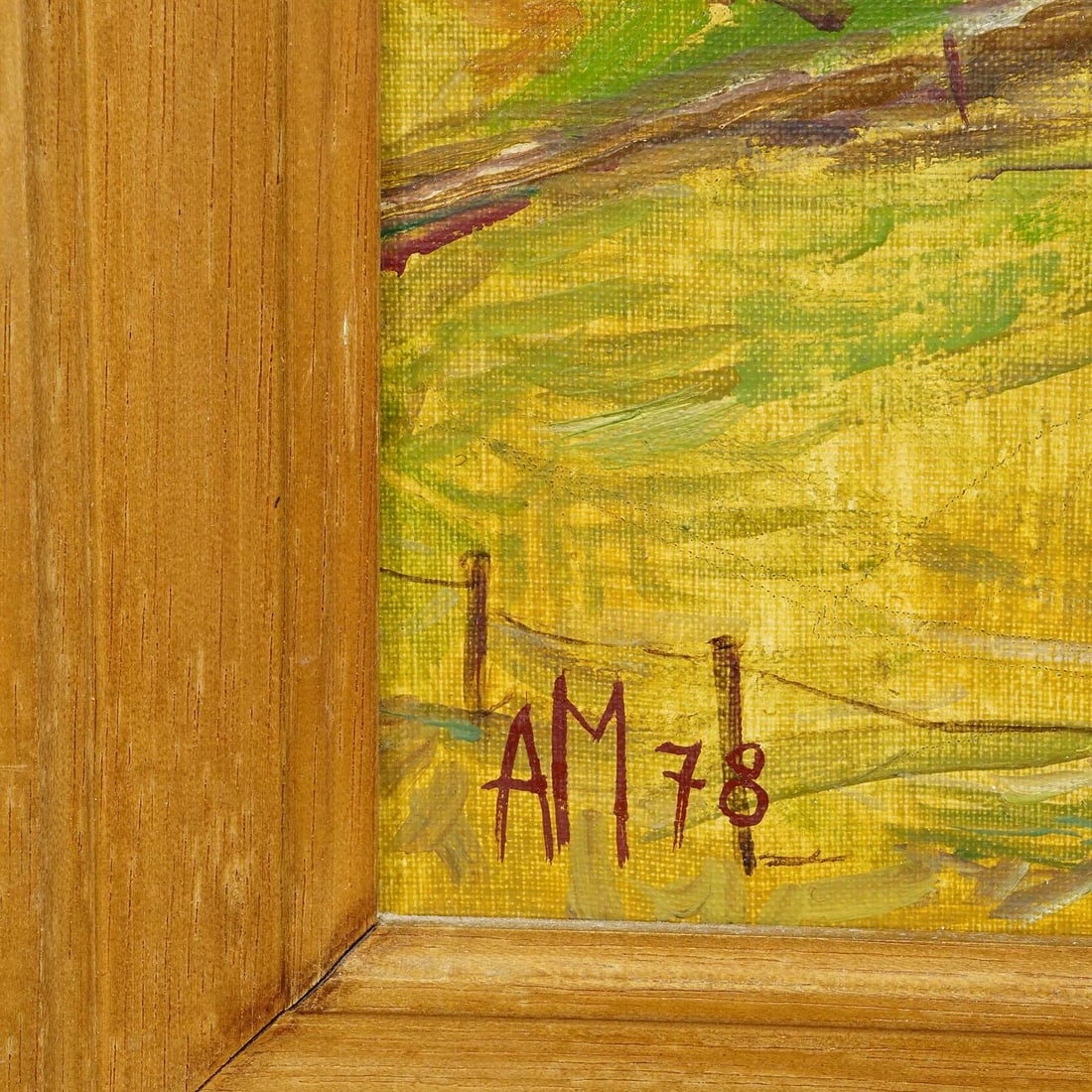 Kirchberg in Tirol, 1978 – Oil Painting by Alexander Michael - 4