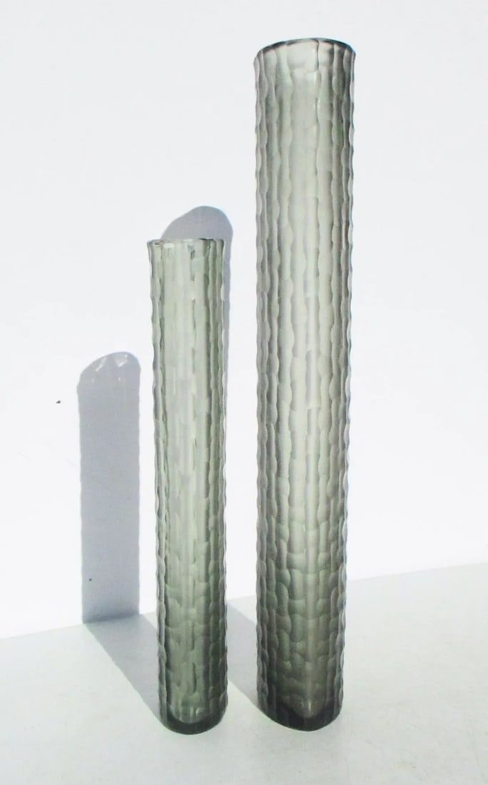 1990s Art Glass Vases - Set of 2 - 2