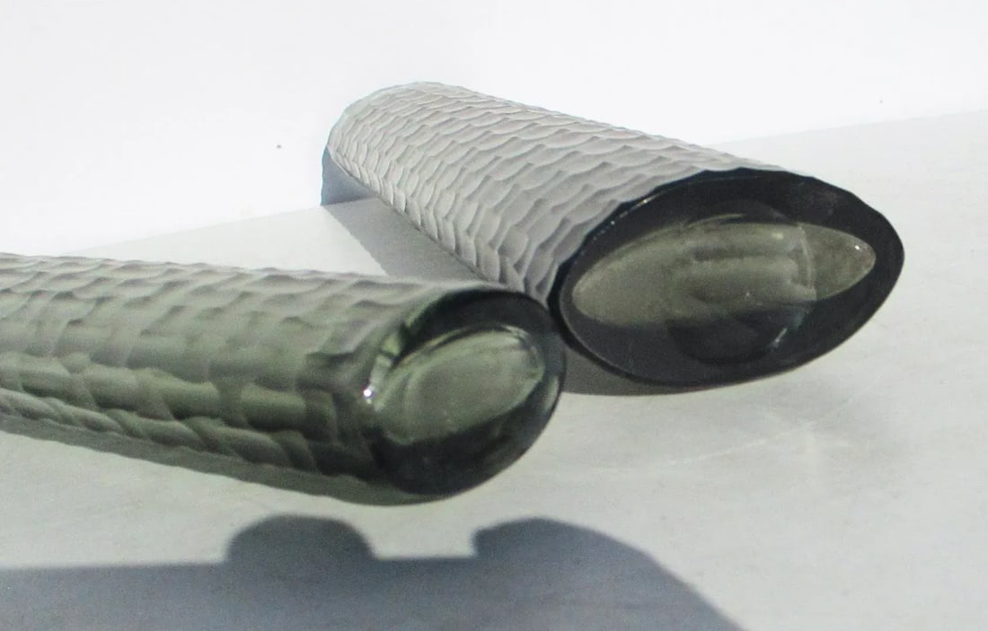 1990s Art Glass Vases - Set of 2 - 6