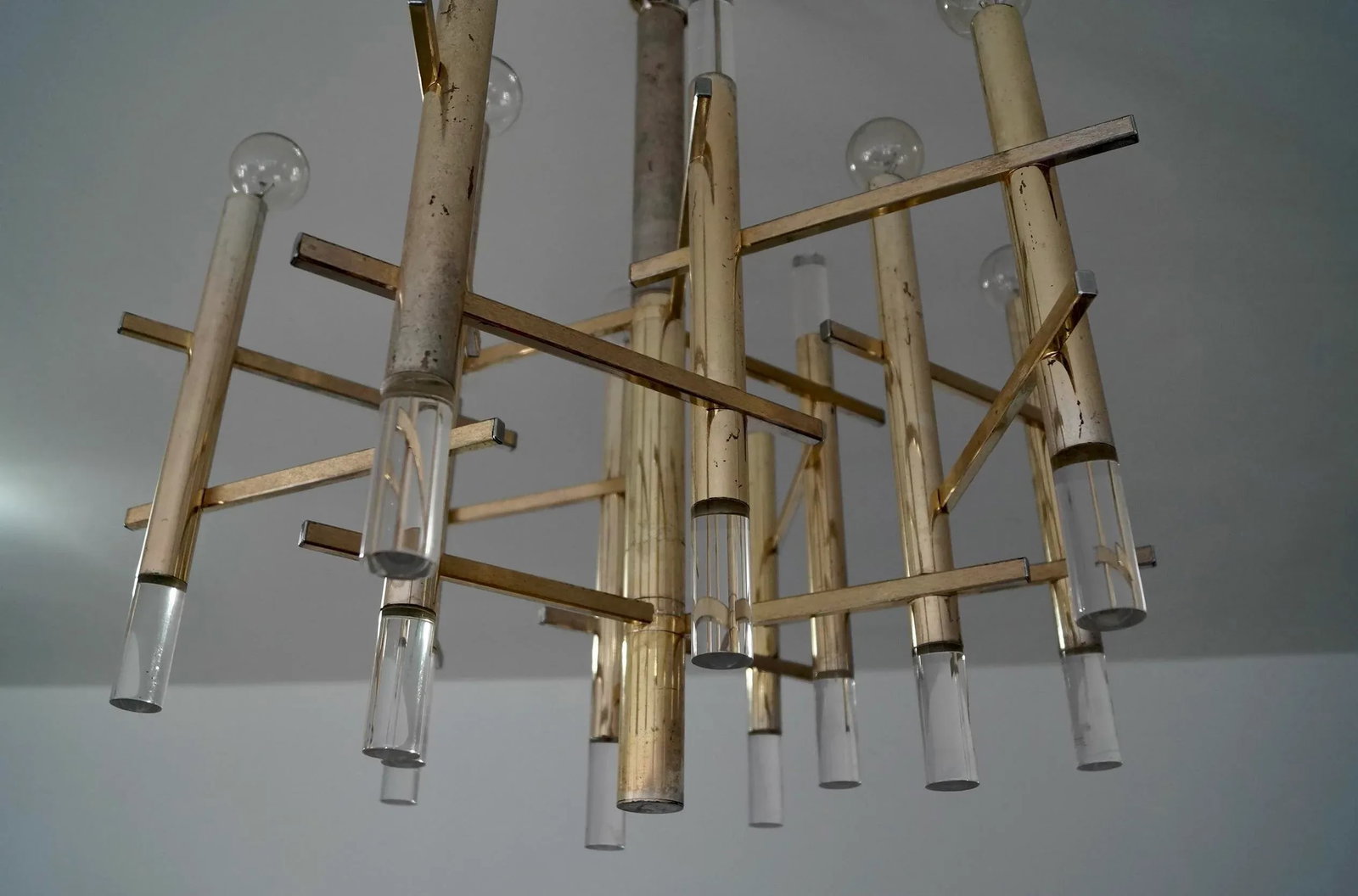 Mid-Century Modern Gaetano Sciolari Chandelier - 4