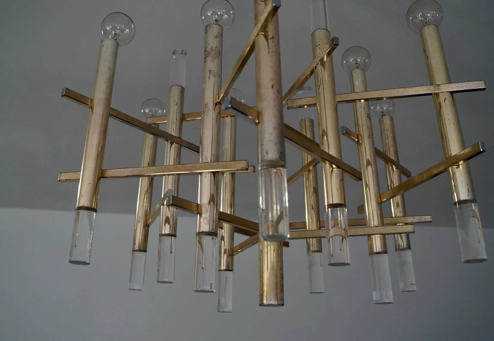 Mid-Century Modern Gaetano Sciolari Chandelier - 5