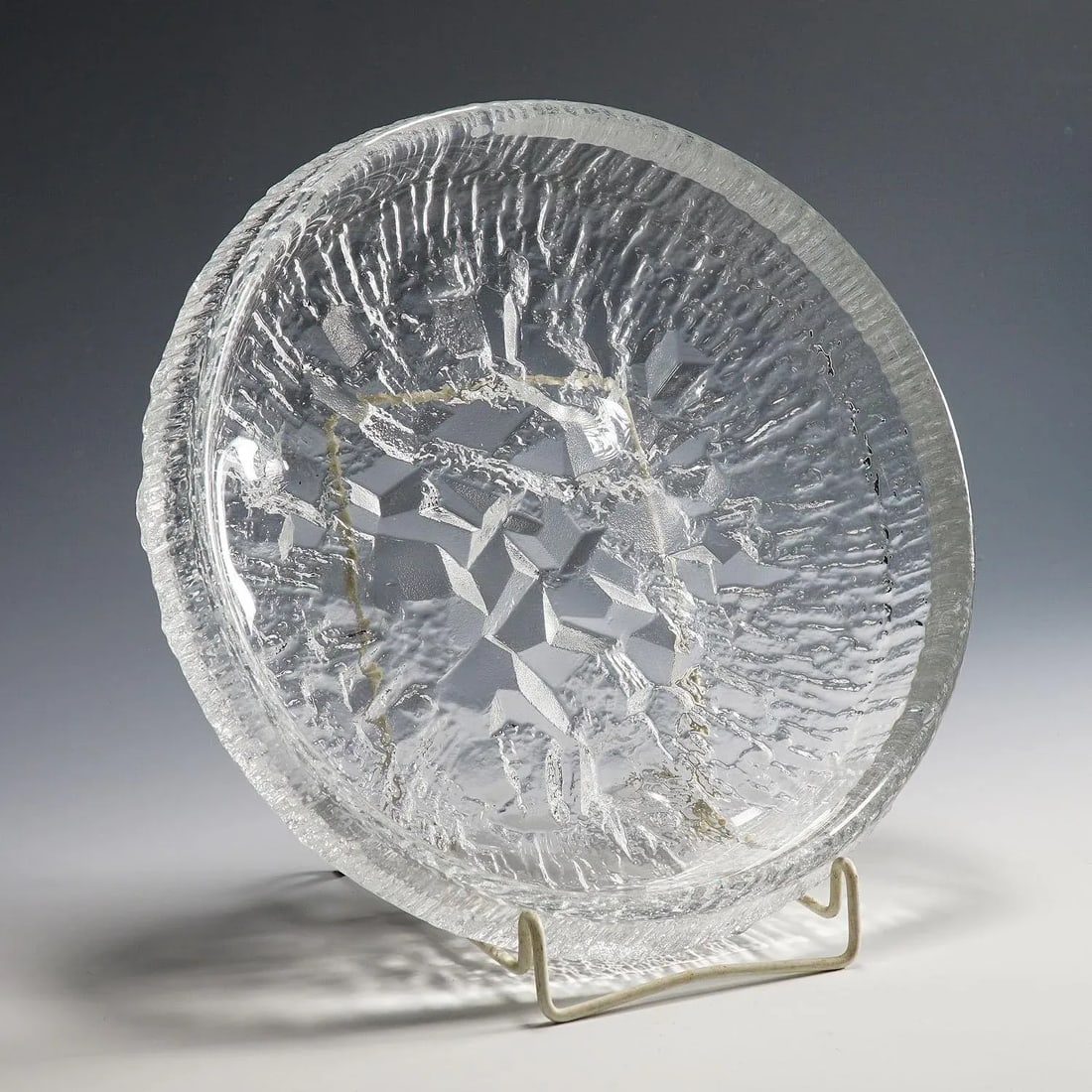 Ice Glass Bowl "Lunaria" by Tapio Wirkkala for Iittala 1972 - 3