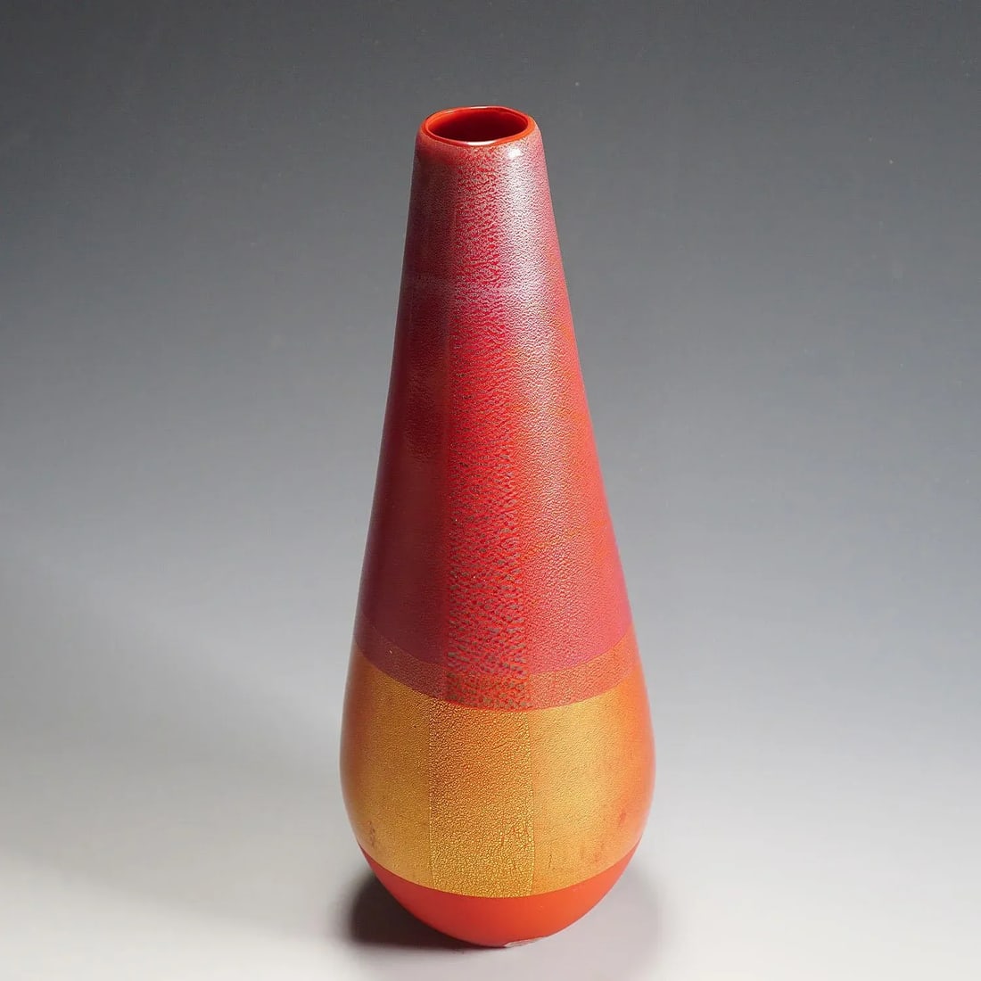 Venini Art Glass Vase of the "Quarzi" Series, Murano 2004 - 2