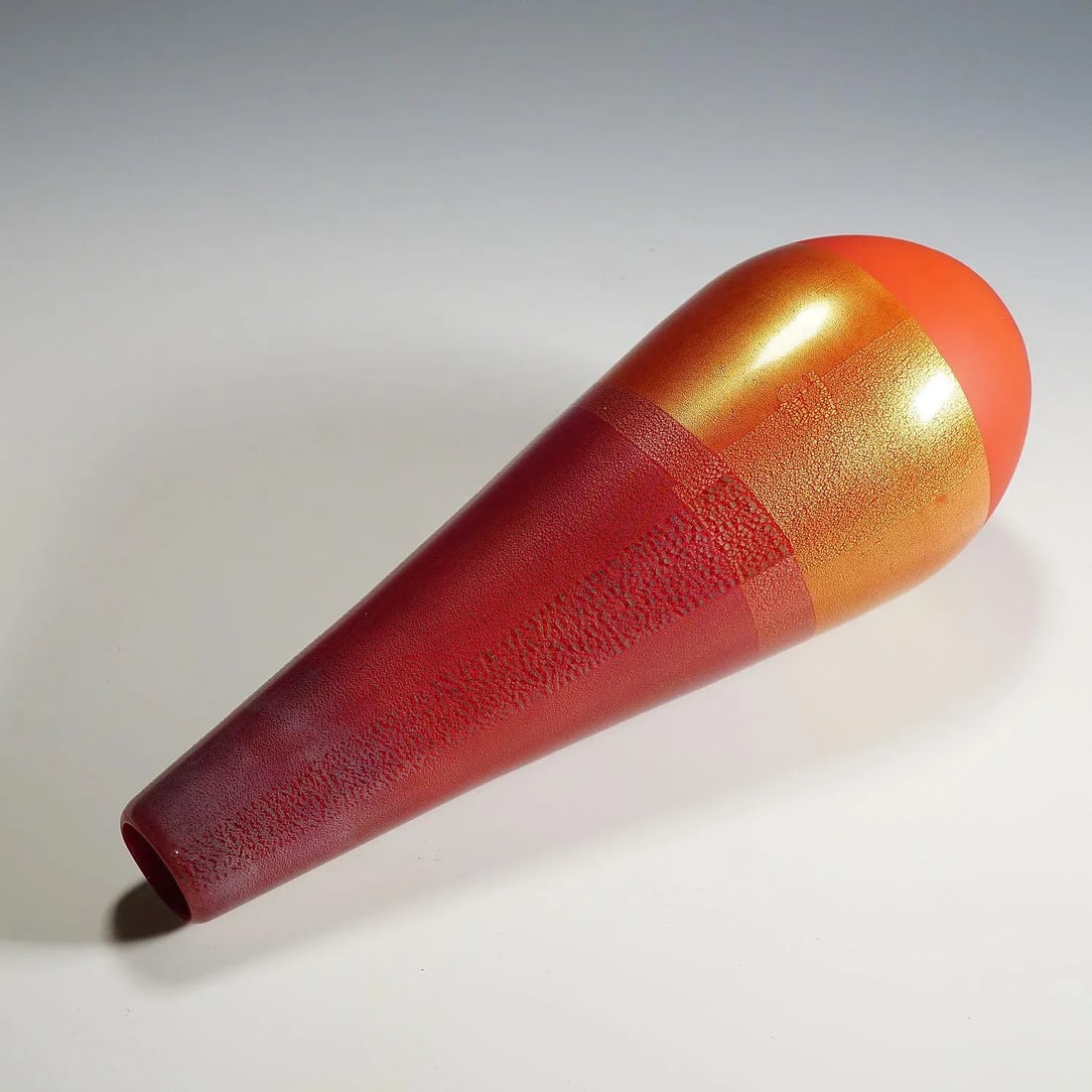 Venini Art Glass Vase of the "Quarzi" Series, Murano 2004 - 3