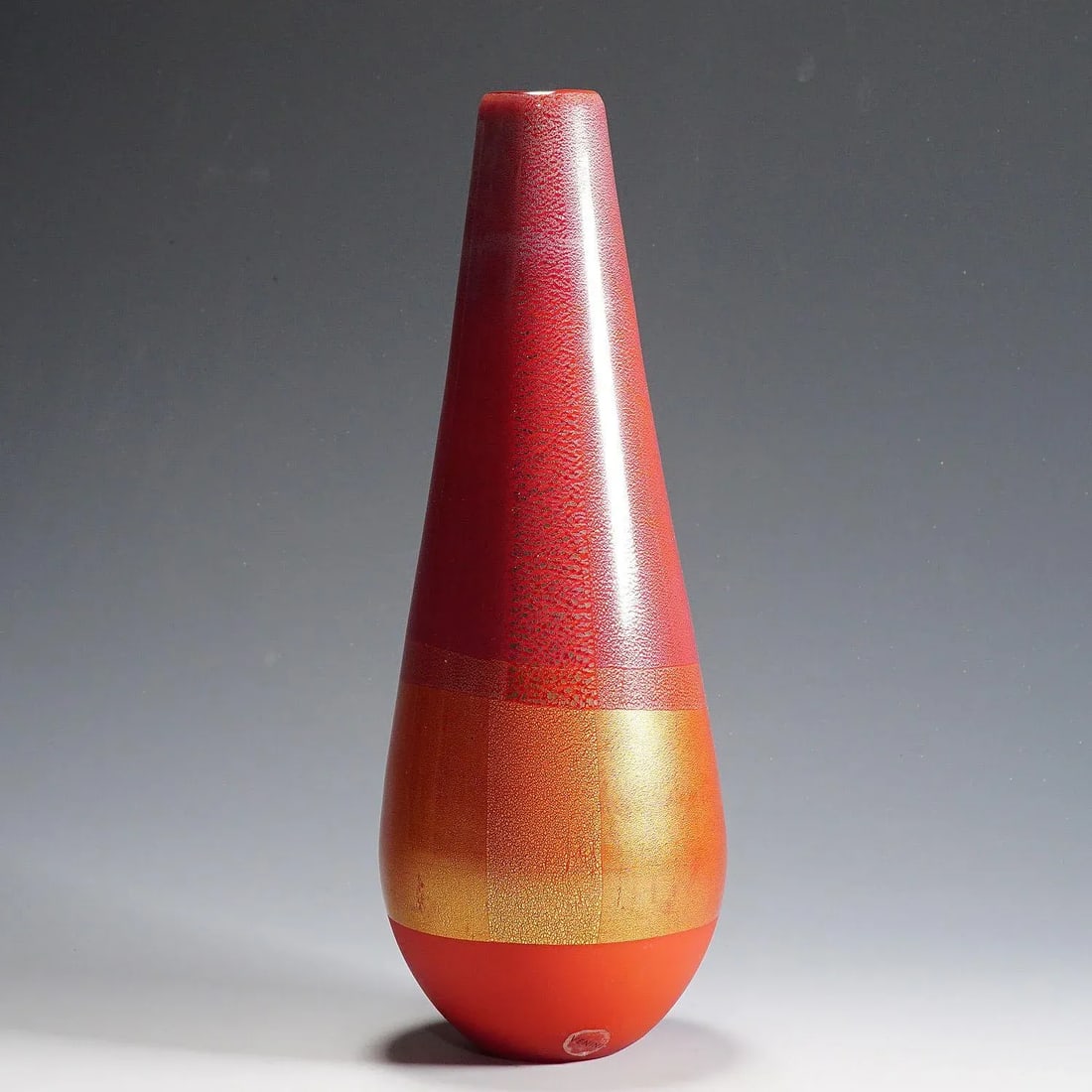 Venini Art Glass Vase of the "Quarzi" Series, Murano 2004 - 4