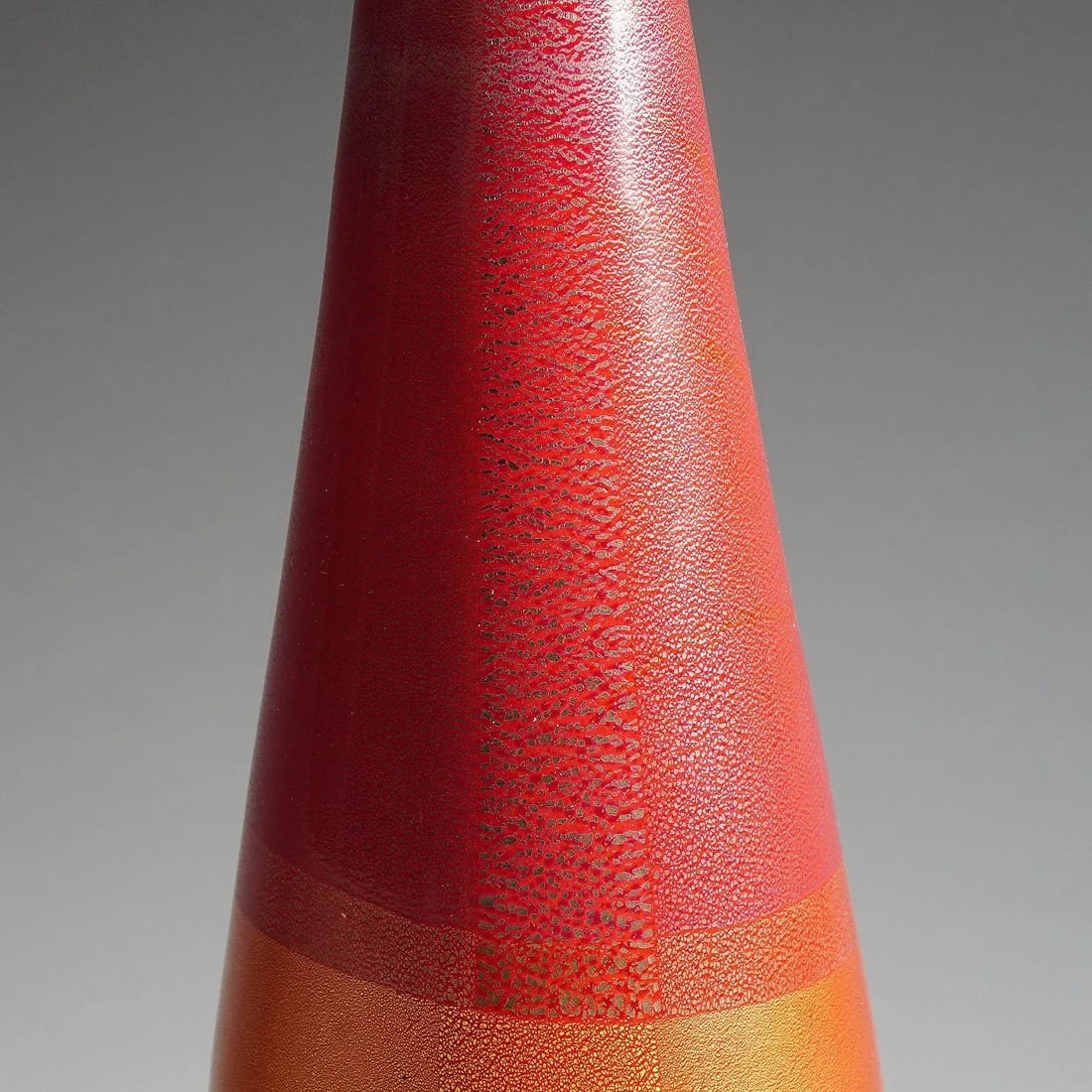 Venini Art Glass Vase of the "Quarzi" Series, Murano 2004 - 5