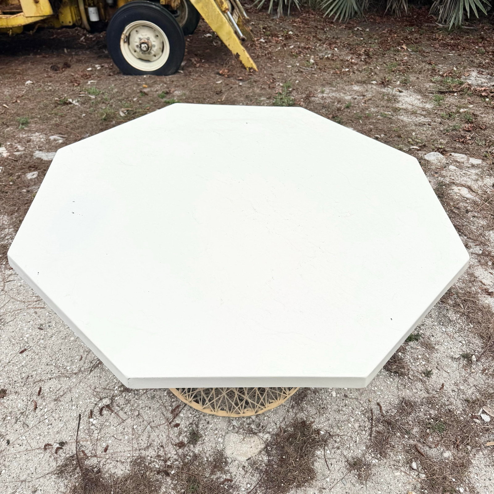 Mid Century Modern Spun Fiberglass Dining Table - 3