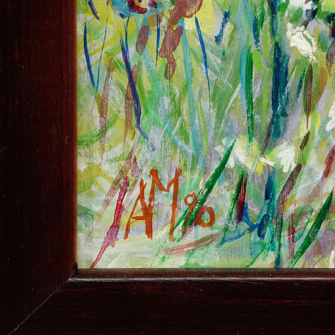 Lake Chiemsee – Oil Painting by Alexander Michael, 1990 - 4