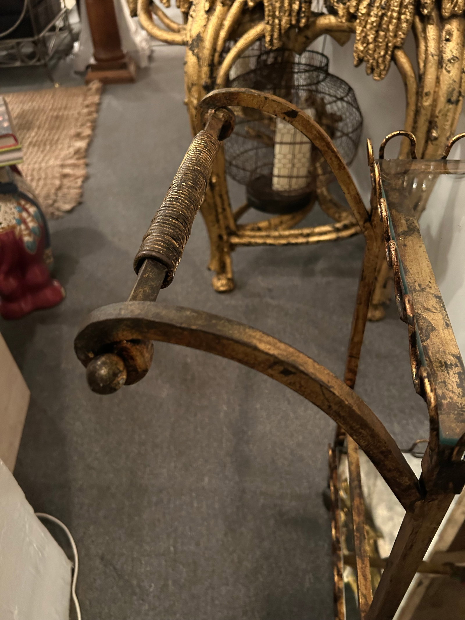Giltiron Vintage Italian Bar Cart - 3
