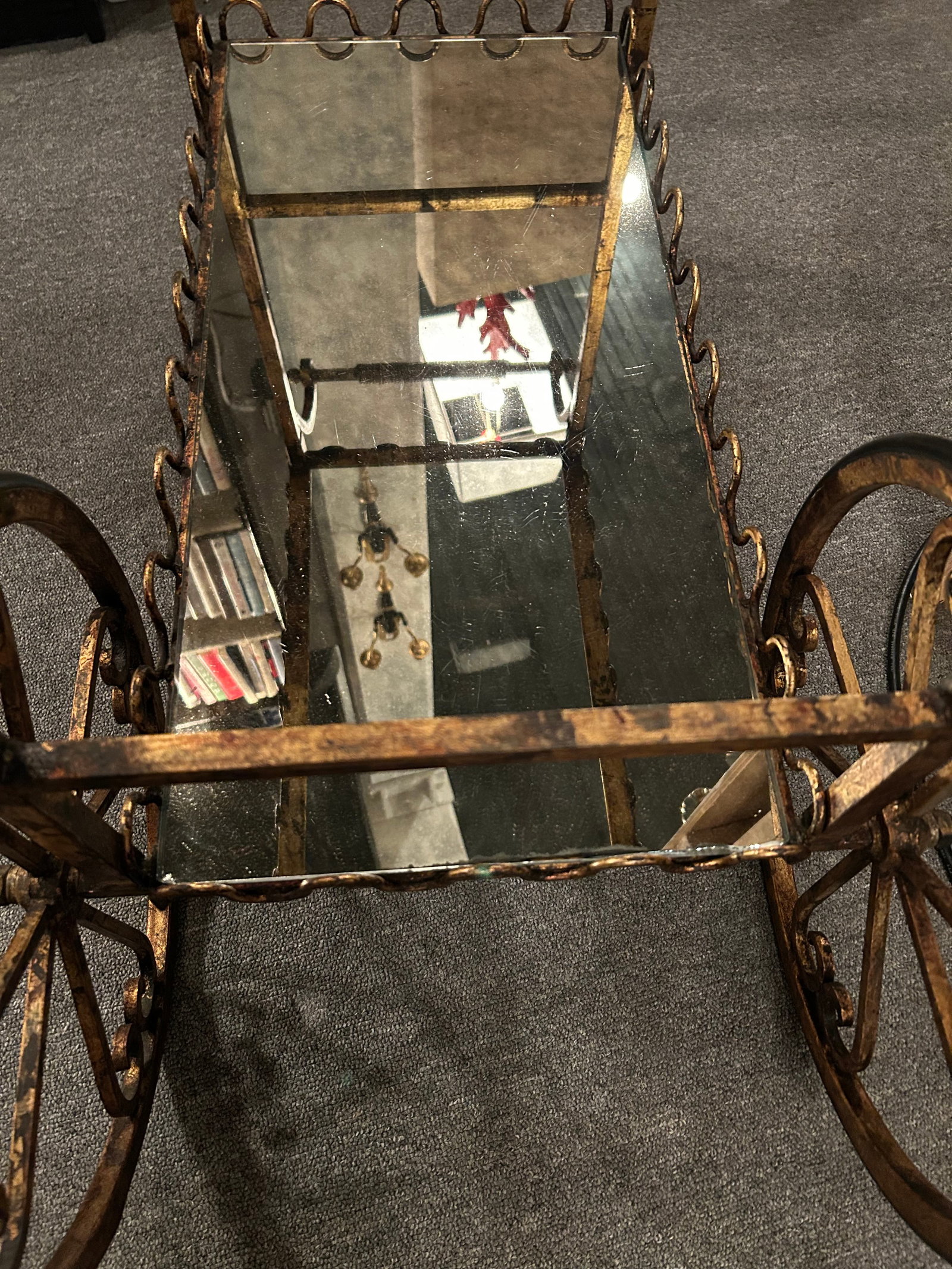 Giltiron Vintage Italian Bar Cart - 4