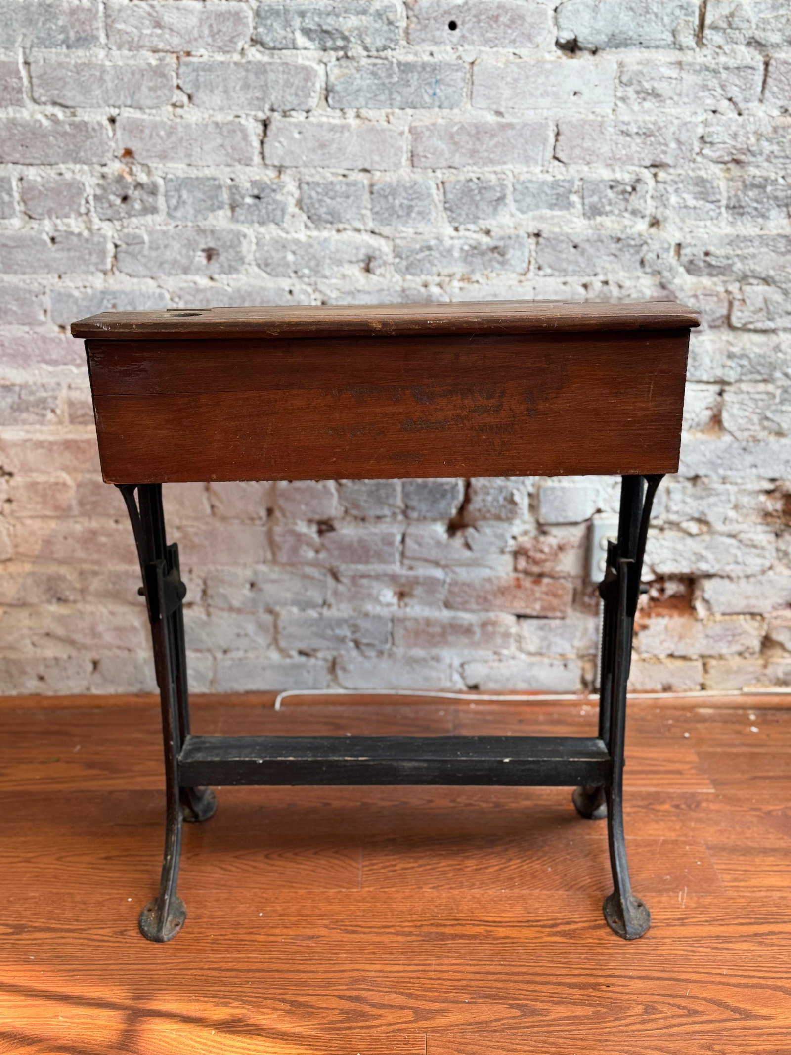 Antique School Desk - 7