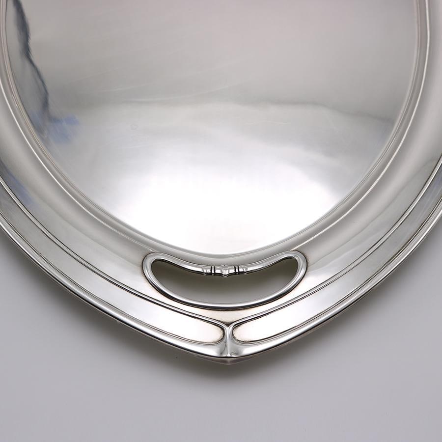 Art Nouveau Period Sterling Silver Tray England 1893 - 4