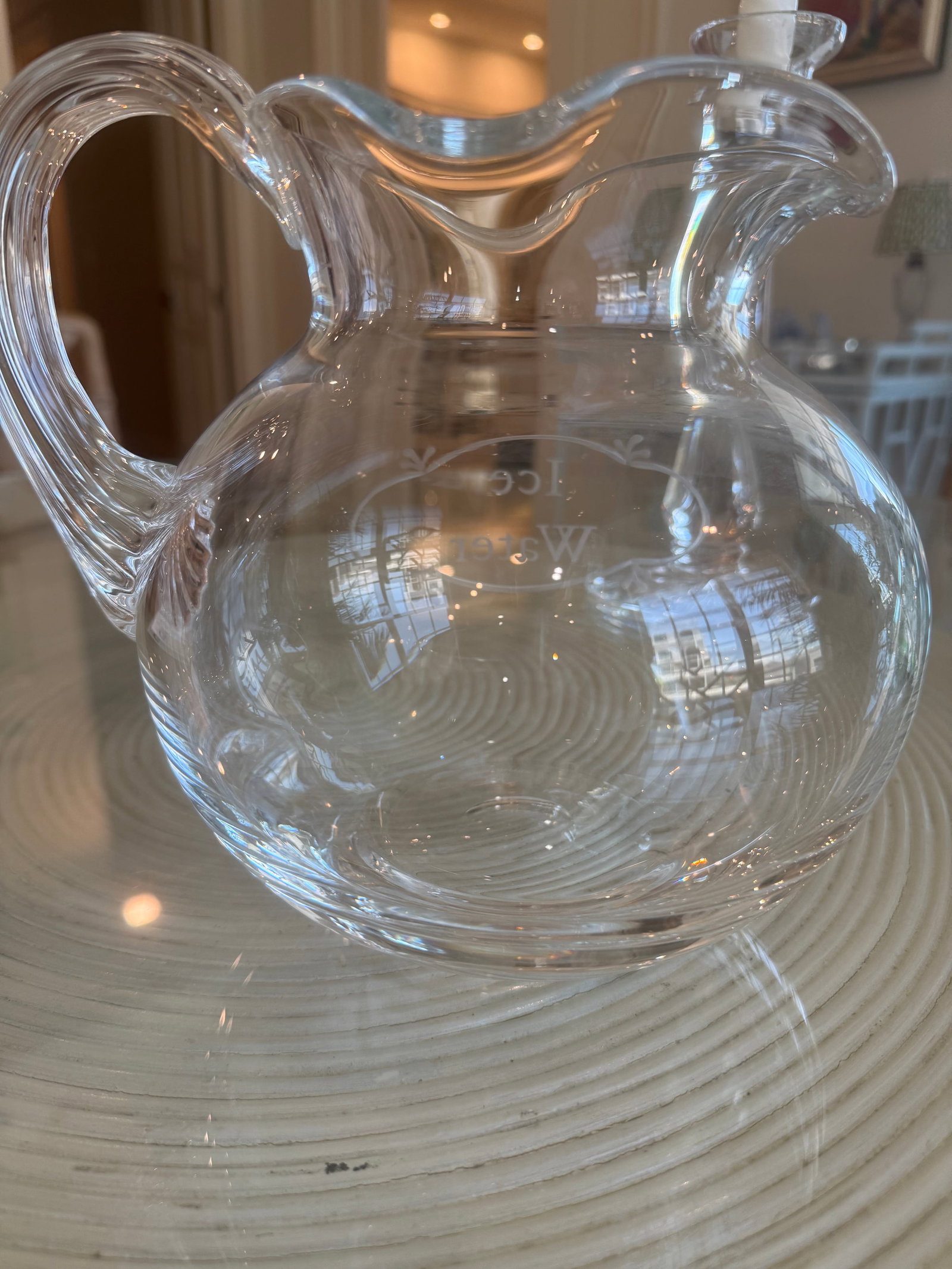 William Yeoward Vase and or Water Pitcher - 3