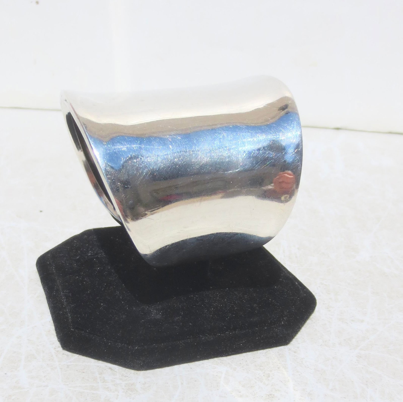 Sterling Silver Modernist Cuff - 3