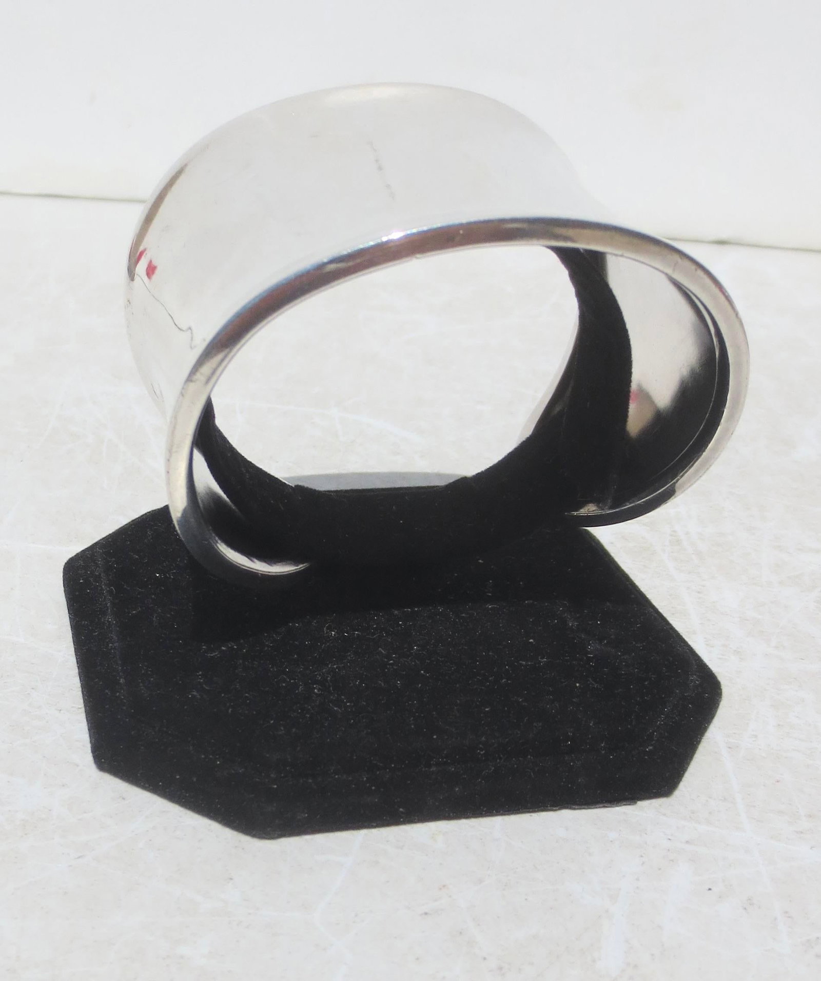 Sterling Silver Modernist Cuff - 4