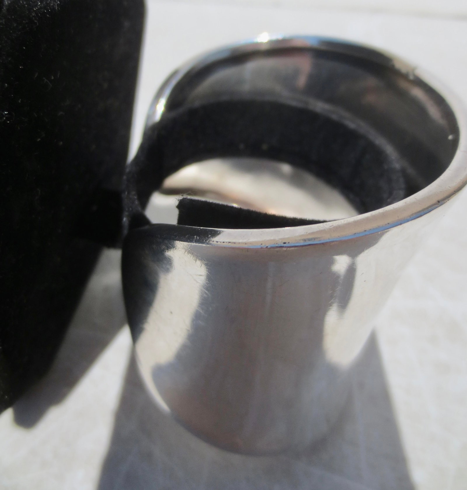 Sterling Silver Modernist Cuff - 5
