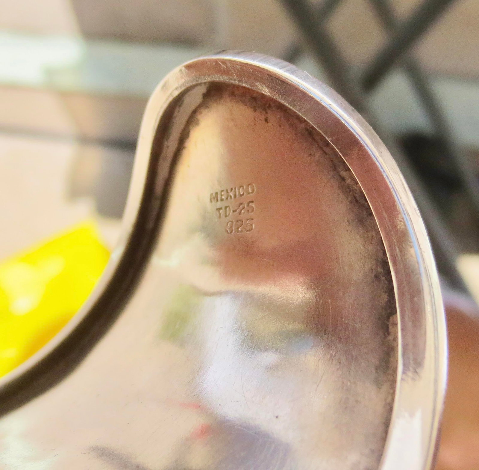 Sterling Silver Modernist Cuff - 6
