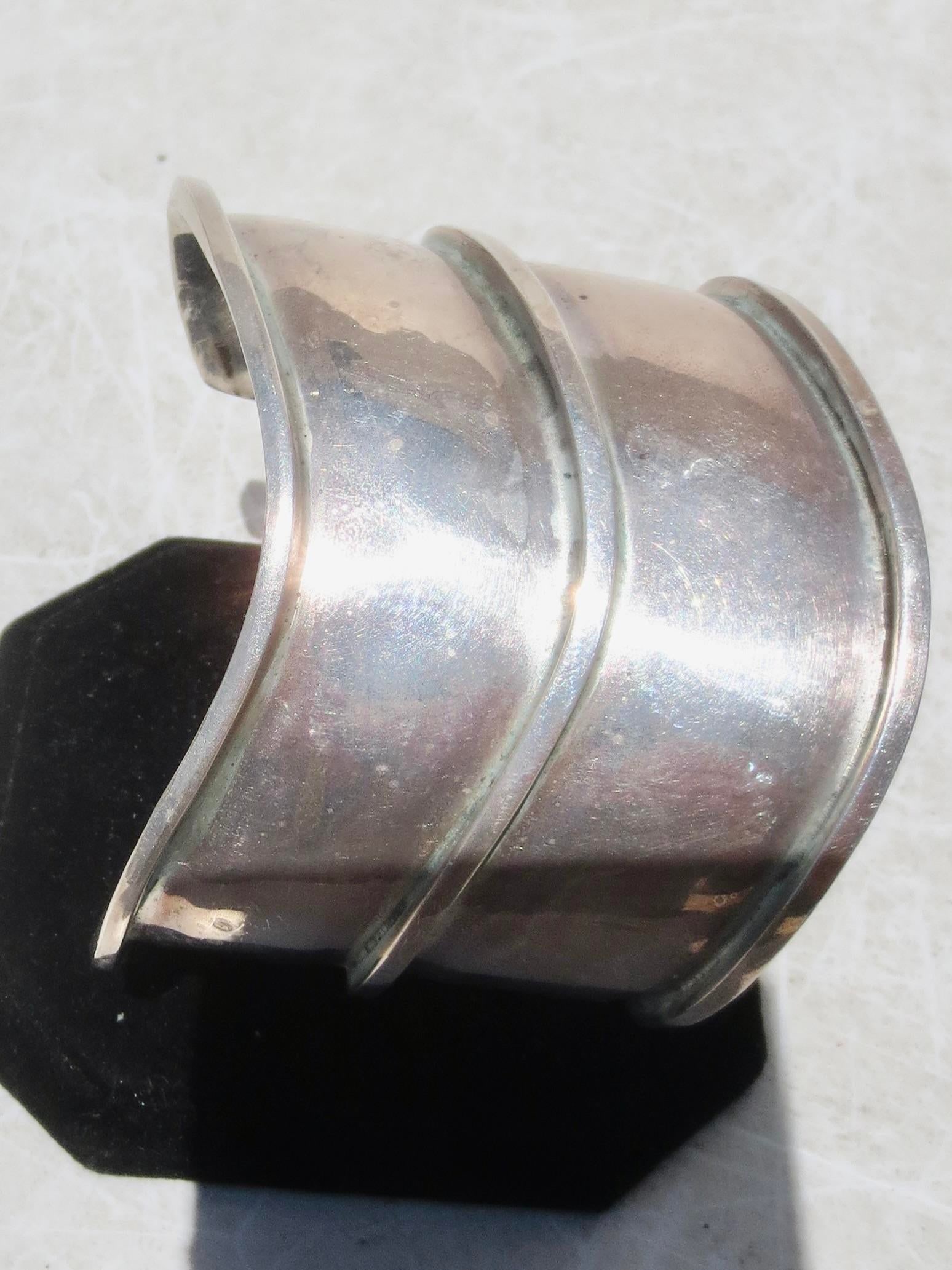 Sterling Silver Cuff by Bartels - 2