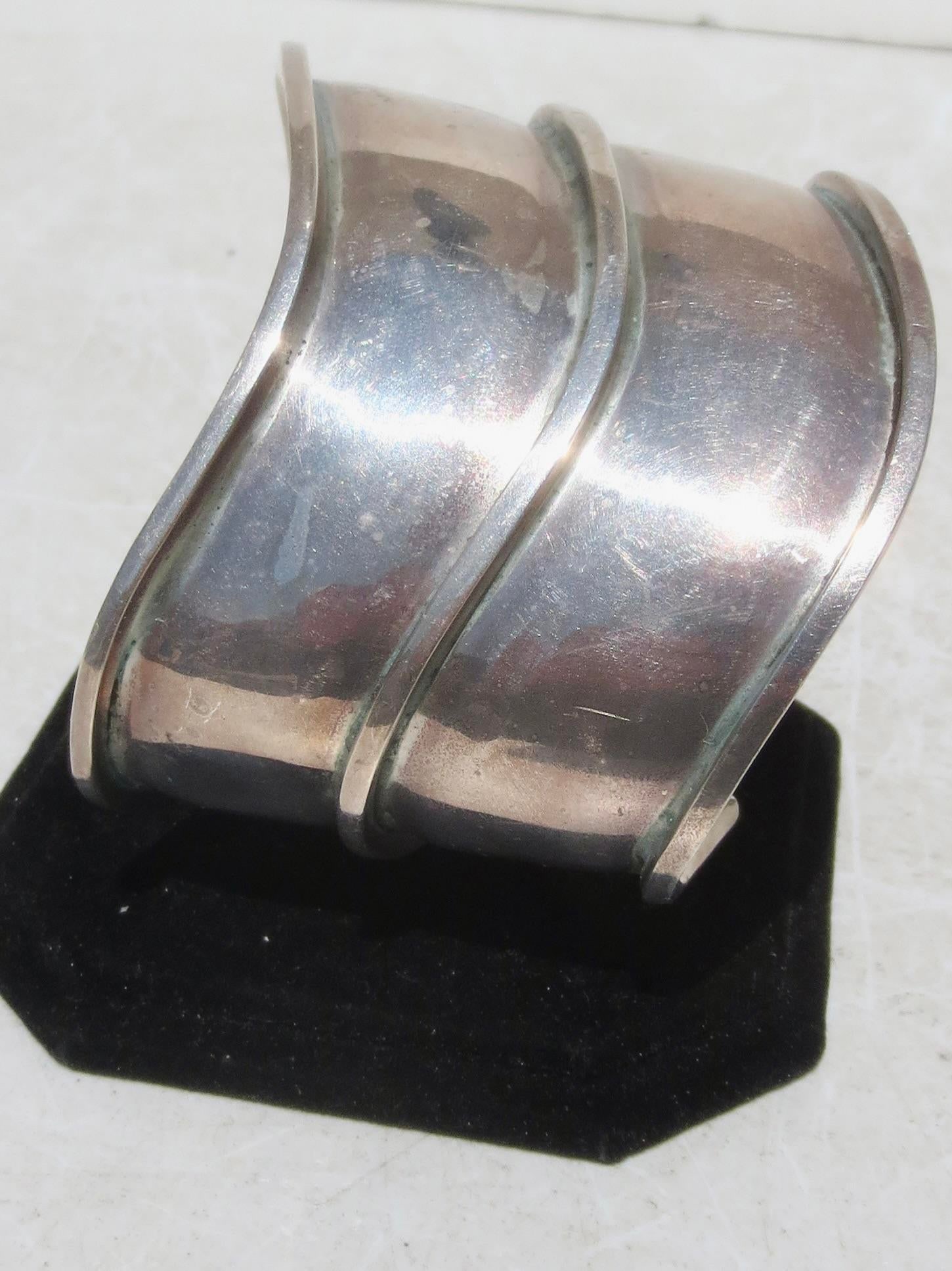 Sterling Silver Cuff by Bartels - 3