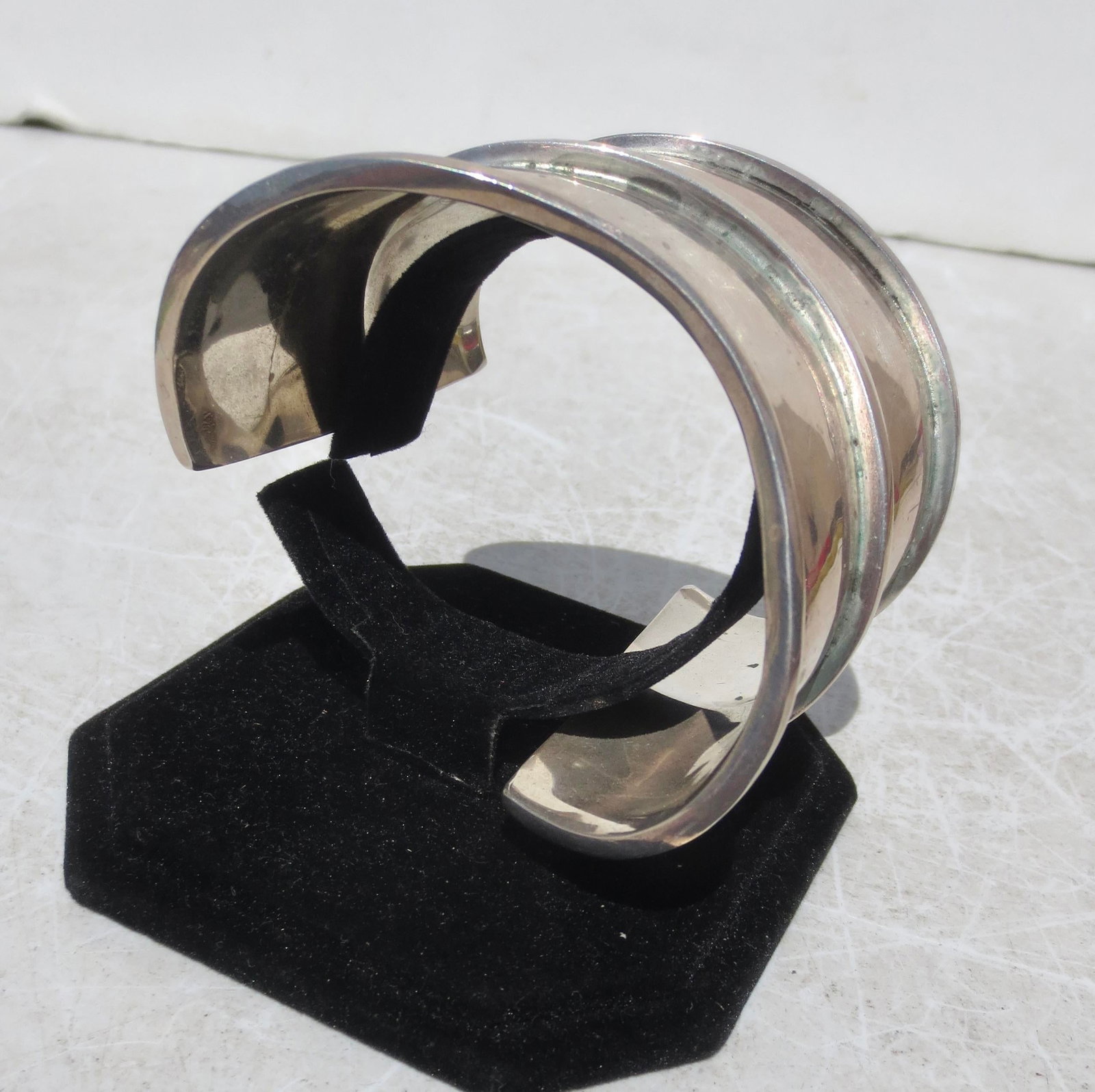 Sterling Silver Cuff by Bartels - 4