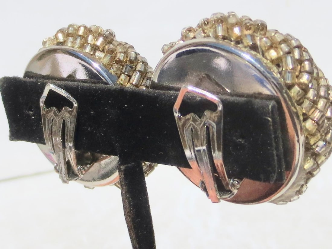Bugle Beads Earrings by Maria Calderara - 3
