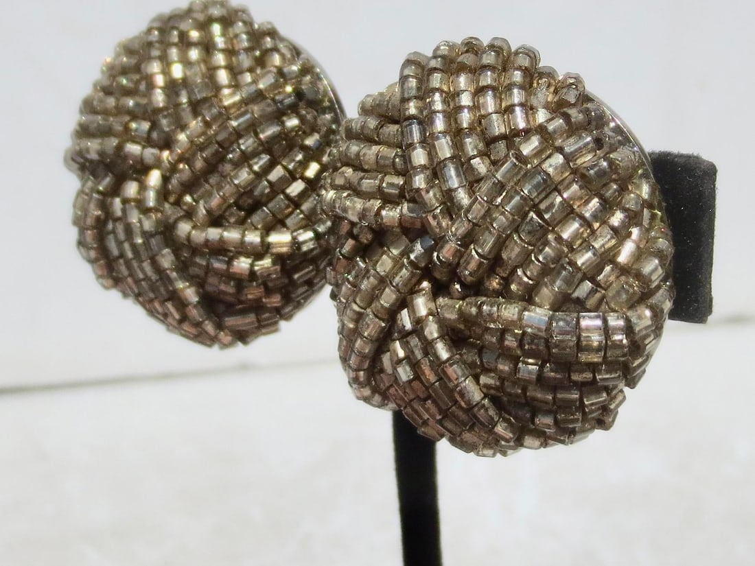 Bugle Beads Earrings by Maria Calderara - 4