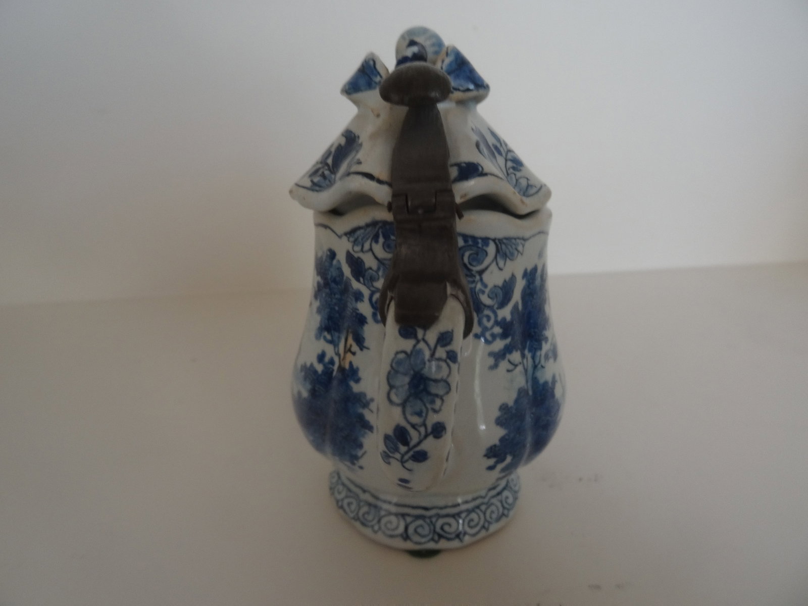 Rare 18th Century Delft Pitcher by Hugo Brouwer - 6