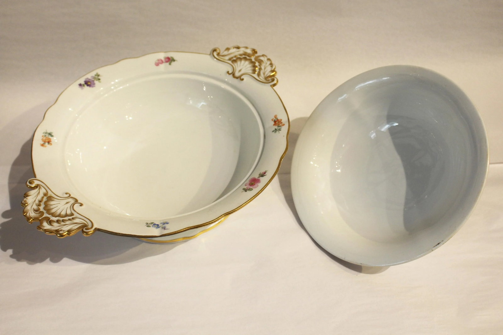 Late 19th Century Meissen Vegetable Tureens - a Pair - 2