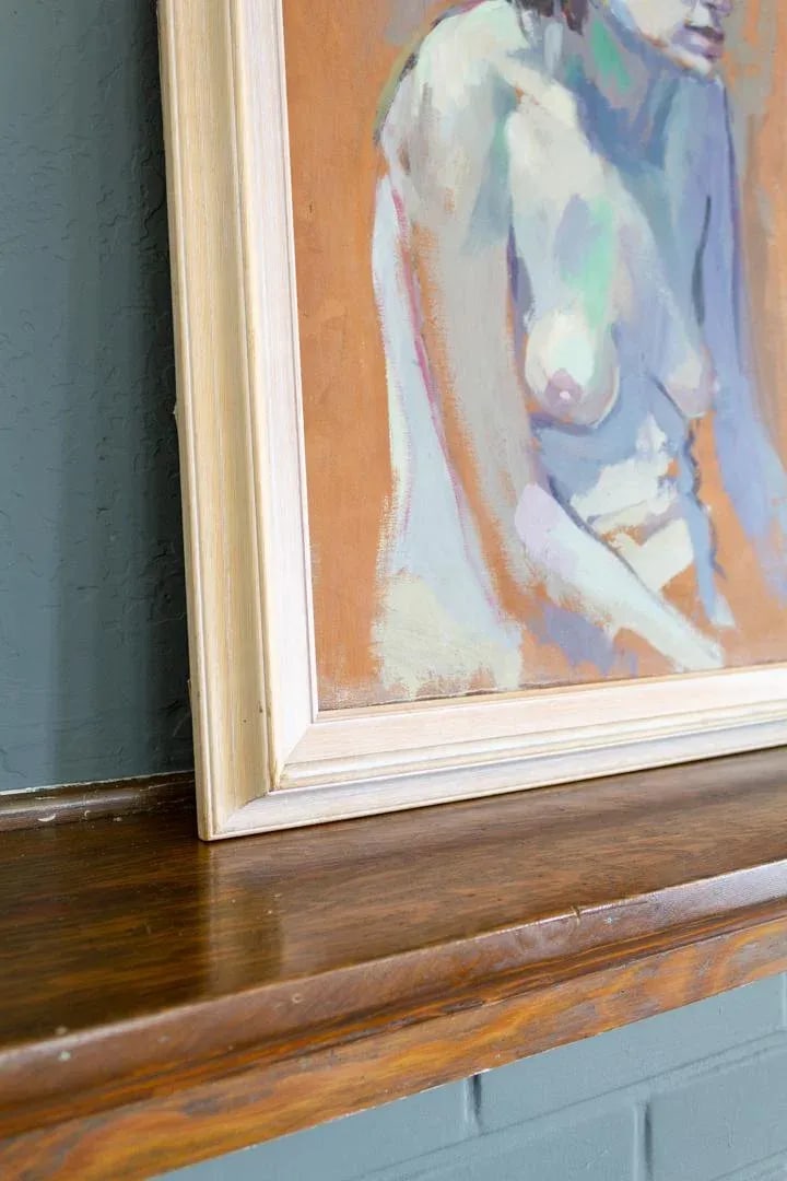 Figurative Impressionist Nude Oil Painting by Gerald Spencer - 9