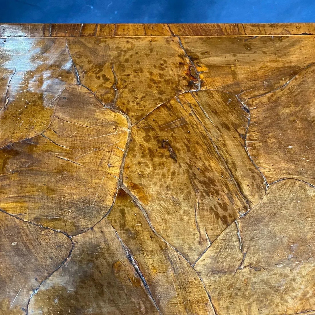 Italian Versatile 18th Century Burled Walnut Game Table - 12