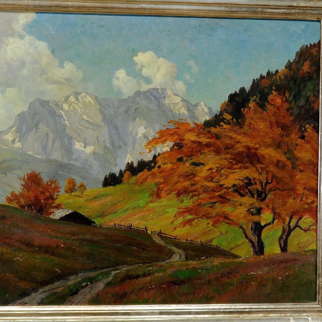 Erwin Kettemann - Landscape in the Tyrolean Alps Ca. 1930 - 3