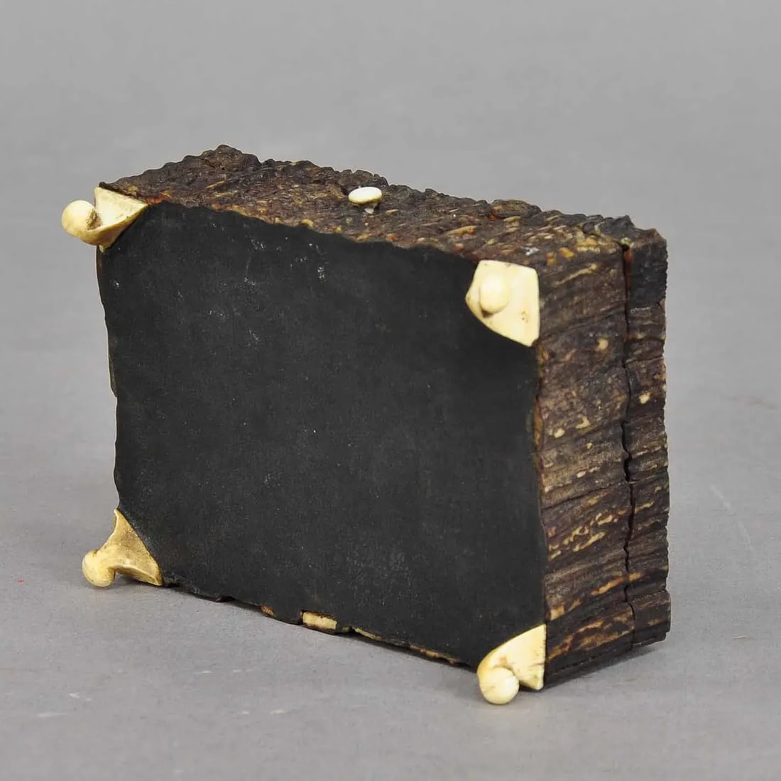 1860s Victorian Miniature Black Forest Antler Casket - 6