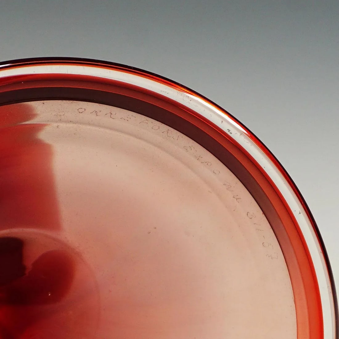 Tulip Vase by Nils Landberg for Orrefors, Sweden Ca. 1957 - 5